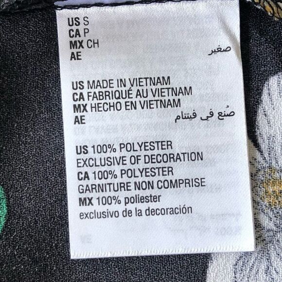 BAR III GEO FLORAL LACE TRIMMED CAMISOLE NWT - Picture 9 of 9